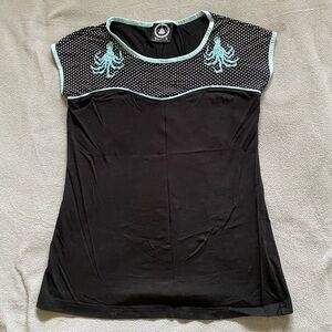 Banjo & Cake Octopus Polka Dot Sweetheart Top